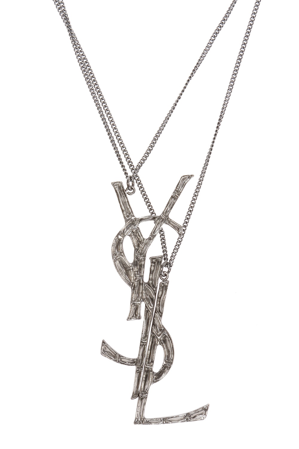 Saint Laurent Double logo necklace | Women's Jewelery | Vitkac
